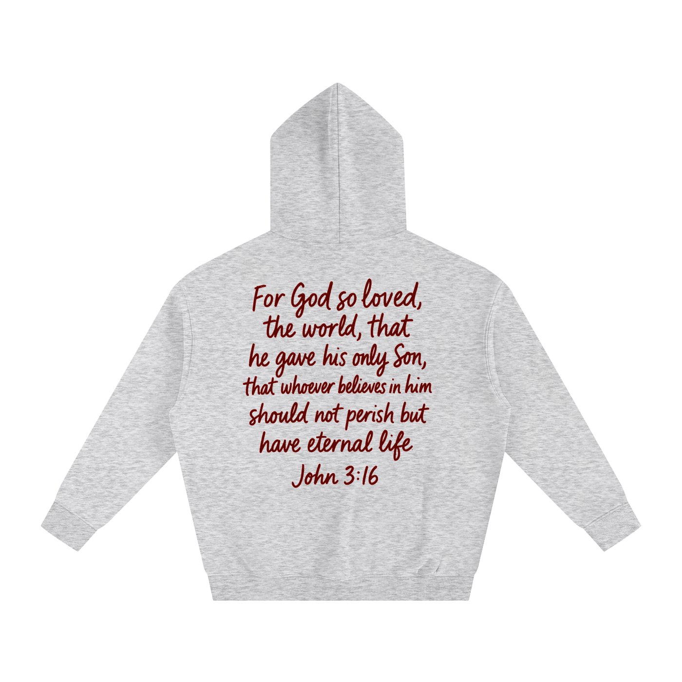 Just Love Original Hoodie John 3:16 Variation
