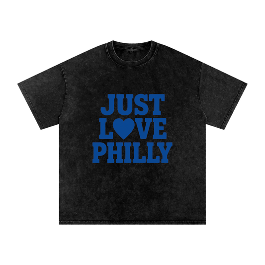 Just Love Philly Oversized Shirt
